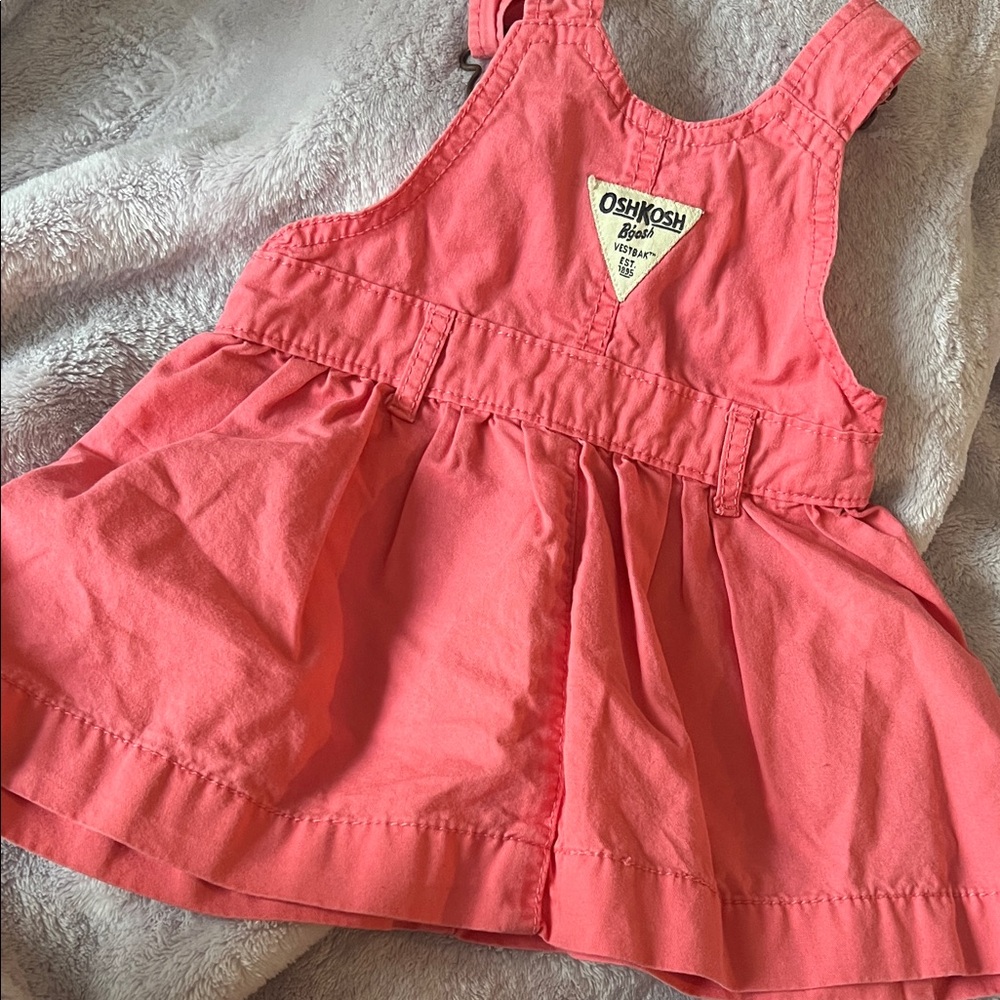 OshKosh B'gosh Pink overall Dress